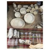 Pfaltzgraff Tea Rose Pattern Dinnerware & Glassware Collection