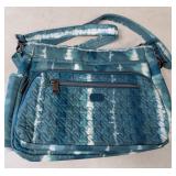 Lug Shimmy SE Bag - Shifori Teal Tie-Dye Pattern, Like New