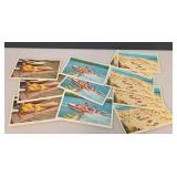 Vintage Beach Day Post Cards