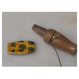 Vintage Duck Stamp Money Clip and Duck Call