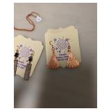 2 Copper Earing Sets, Copper Bracelet, and Sterling Earring Set