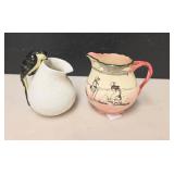 Vintage Royal Doulton and Japan Creamers