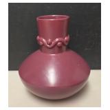Anthropologie Mauve Ceramic Vase