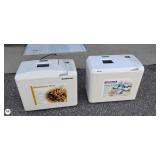 Bread Maker Pair: Breadman Plus and Kenmore Automatic Bread Makers