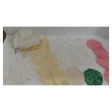 Large Collection of Handmade Doilies