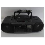Vintage Sony CFD-10 - CD, Radio, Cassette, Corder with Cable, Works