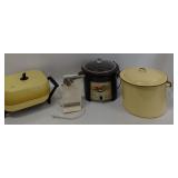 Vintage Kitchen Collection -Electric Wearever Griddle, Black & Decker Electric Can Opener...