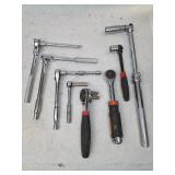 Small Collection of Various Sized Sockets