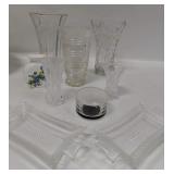 Vase Collection with 3 Trinket Dishes