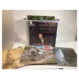 Collection of Records: Cher Half-Breed, Return of the Jedi, Mozart, Fox and the Hound, Pop & More