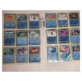36 Blue Pokemon Cards