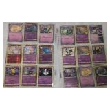 36 Purple Pokemon Cards