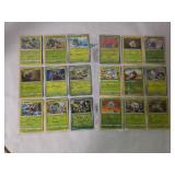 36 Green Pokemon Cards