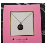 New Kate Spade "One In a Million" Initial Necklace .040 Silver "C"