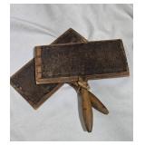 Antique Wool Carding Combs
