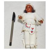 Vintage Native American Doll Figure #4