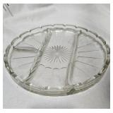 Glass Veggie Serving Dish #1