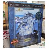 Playful Dolphins LED Fountain