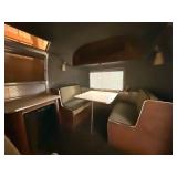 Rare Custom-Built Compact Airstream-Style Aluminum Travel Trailer - Nearly Complete Interior - photo