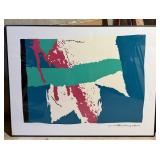 The Graffiti Series #1 - Signed Limited Edition 2/10 Abstract Art Print - Large Framed