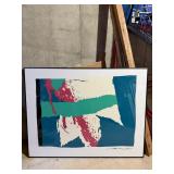 The Graffiti Series #1 - Signed Limited Edition 2/10 Abstract Art Print - Large Framed - photo 2