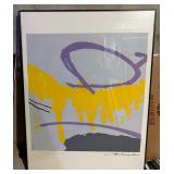 The Graffiti Series #2 Signed Limited Edition 10/10 Abstract Art Print - Large Framed