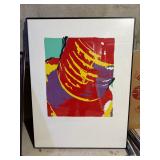 A Tribute: Calder Revisited Signed Limited Edition 1/10 Abstract Art Print - Framed - photo 2