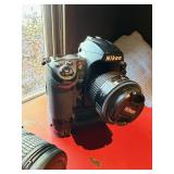 Nikon D700 DSLR Camera with Battery Grip, 2 Nikkor Lenses & Canon Zoom Lens - Working - photo 4