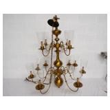 Lg. Brass Ballroom or entryway Chandelier