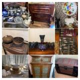 Clarksburg, WV: Stout Collection: Glassware, Antiques, Furniture & Primitives 