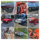 Elkview, WV: Toyota 4Runner, 1977 MG Midget, Trailers, Tools & Outdoor Equipment