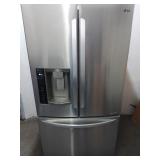 LG French Door Stainless Refrigerator Works