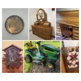 Quality Furniture, Collectibles, Tools 