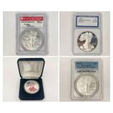 Graded American Silver Eagles 