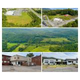 170 Acre Farm, Commercial Buildings, Commercial Acreage, 6 Parcels in 4 Counties 