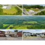 170 Acre Farm, Commercial Buildings, Commercial Acreage, 6 Parcels in 4 Counties 