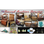 SAS Antiques, Log Furniture, Candlewick Crystal Online Auction