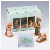 Hummel Manufaktur figurines, Russian lacquer boxes, Swarovski & Unexpected Finds