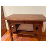 Mission oak desk