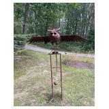 owl sculpture