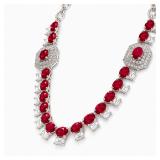 Ruby & Diamond Necklace