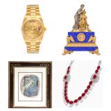 Important Summer Auction of Fine Art & Exquisite Jewelry