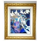 Lot #120 Ting Shao Kuang Serigraph - Peace and Friendship