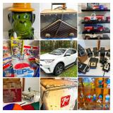 McClellandtown, PA: Estate of Vernon Tanner: 2017 Toyota RAV4, Sporting Goods, Vintage Cameras & Co