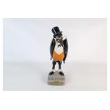 Vintage Old Crow Whiskey Bar Back Display Statue