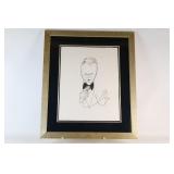 Al Hirschfeld (1903-2003) Frank Sinatra “The Voice”,