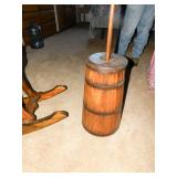 wood butter churn
