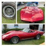 1973 Corvette Convertible with Hard Top - Bidding ends 11/14