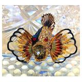 Adolph Katz CoroCraft Pegasus Sterling Brooch 