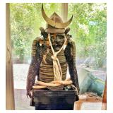 Traditional Japanese samurai armor, known historically as Tōsei-gusoku